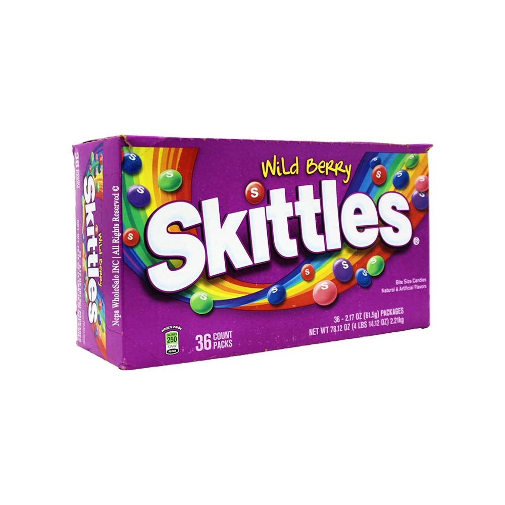 Skittles 36-2.17 Oz Wild Berry