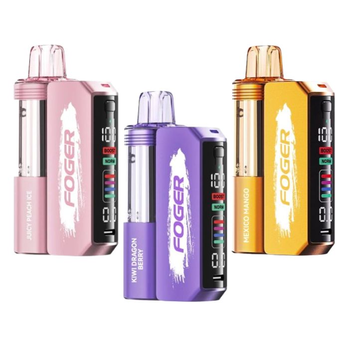 FOGER SWITCH PRO 30K PUFFS 5% NIC 19ML DISPOSABLE POD 5CT/DISPLAY