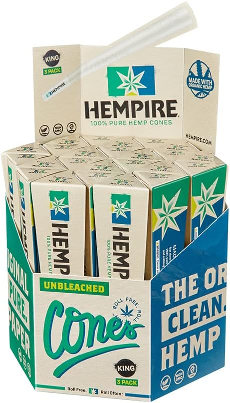 Hempire King Size 24-3Pk Cones