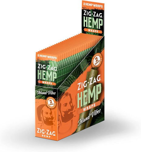 Zig Zag 2 For $0.99 Island Vibes Hemp Wrap 25 Pack