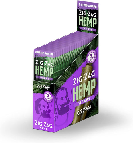 Zig Zag 2 For $0.99 Og Purp Hemp Wrap 25 Pack