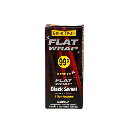 Gt Flat Wrap 2-25 Ct Black Sweet