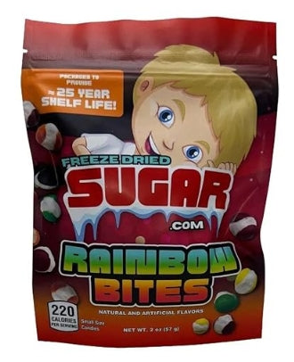 Freeze Dried Sugar Rainbow Bites