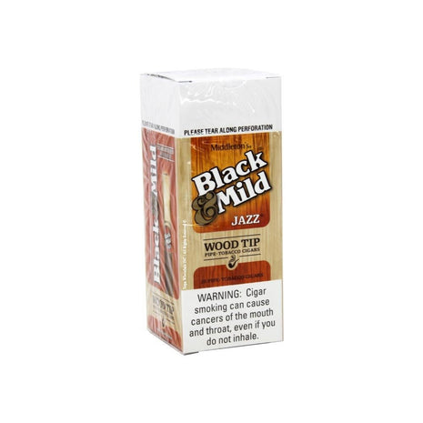 Black & Mild 25CT Jazz Wood Tip - SBCDISTRO