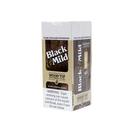 Black & Mild 25CT Regular Wood Tip - SBCDISTRO