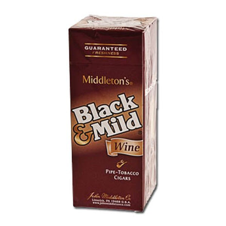 Black & Mild 25CT Wine - SBCDISTRO