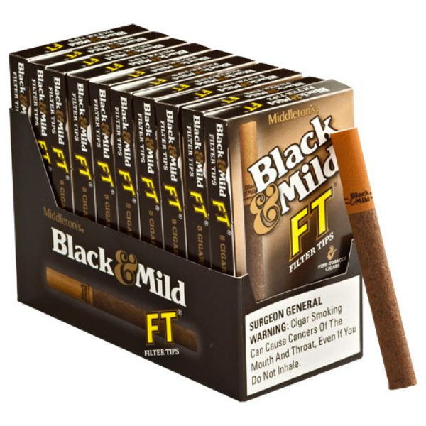 Black & Mild Filter Tip 10-5Pk Regular $2.49 - SBCDISTRO