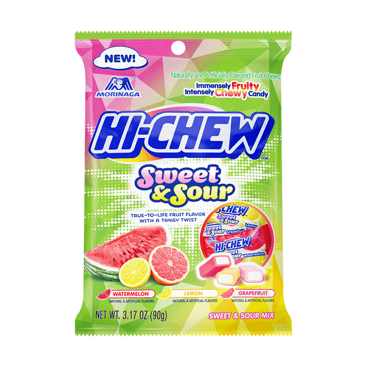 Sweet & Sour Chewy Jelly Gummy Candy 90g