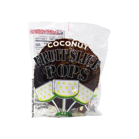 Fruit Slice Pop 48ct Coconut - SBCDISTRO