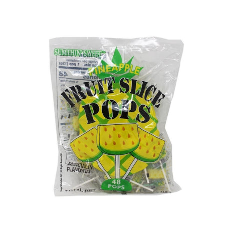 Fruit Slice Pop 48ct Pineapple - SBCDISTRO