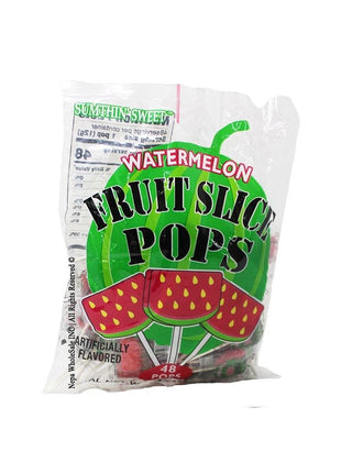 Fruit Slice Pop 48ct Sour Watermelon - SBCDISTRO