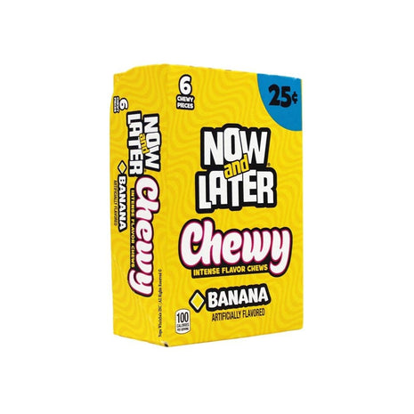 Now & Later 24-.93 Oz Chewy Banana - SBCDISTRO
