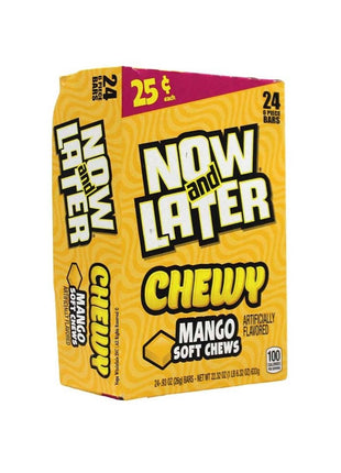 Now & Later 24-.93 Oz Chewy Mango - SBCDISTRO