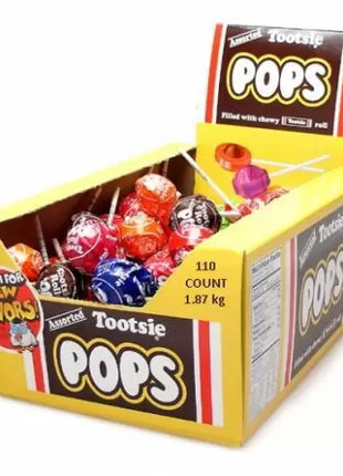 Tootsi Pop Assorted 110 Ct