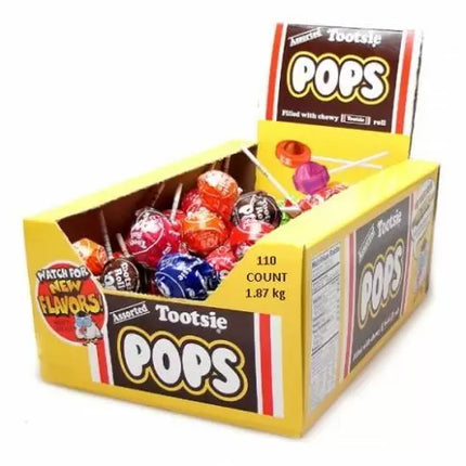 Tootsi Pop Assorted 110 Ct