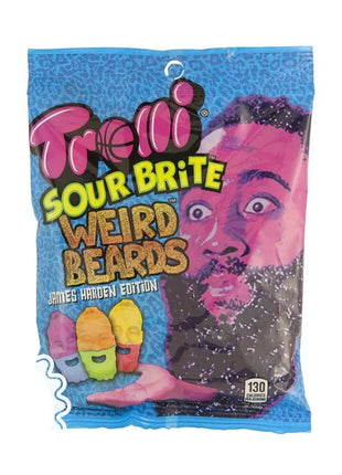 .Trolli Sour Brite Weired Beards 12-4.25Oz Peg Bags - SBCDISTRO