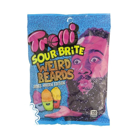 .Trolli Sour Brite Weired Beards 12-4.25Oz Peg Bags - SBCDISTRO