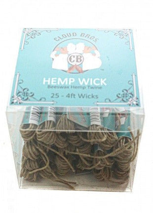 Cloud Bros Hemp Wick 25ct 4ft Wicks - SBCDISTRO