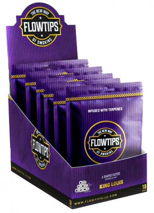 Flow Tips Filter Tips Infused With Terpenes 10ct/display - SBCDISTRO