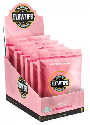 Flow Tips Filter Tips Infused With Terpenes 10ct/display - SBCDISTRO
