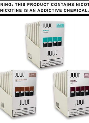 Juul 3% Salt Nicotine 0.7ml Pre-filled Cartridge 4ct/pk - SBCDISTRO