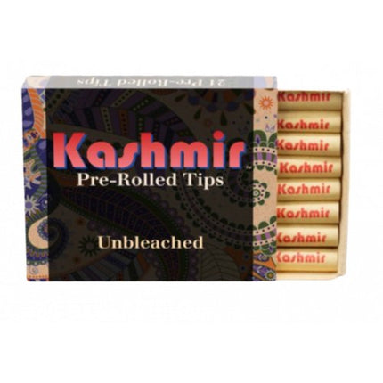 Kashmir Pre Rolled Tip Unbleached 20ct - SBCDISTRO