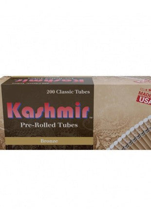 Kashmir Prerolled Tubes Bronze 20mm 200ct - SBCDISTRO
