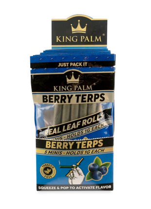 King Palm Cones Mini Size 5pk - Berry Terps - SBCDISTRO