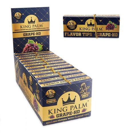 King Palm Paper With Flavored Tip 1 1/4 - 24pk - SBCDISTRO
