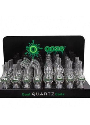Ooze Glass Globe 32ct Display With Quartz Coils - SBCDISTRO