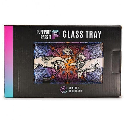 Puff Puff Pass It Glass Tray - SBCDISTRO