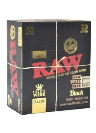 Raw Classic Ks Wide 50 Per Box 33 Leaves/pack - SBCDISTRO