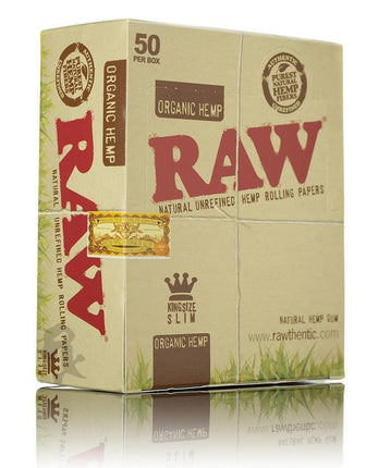 Raw Organic King Size Slim 50ct/box - SBCDISTRO