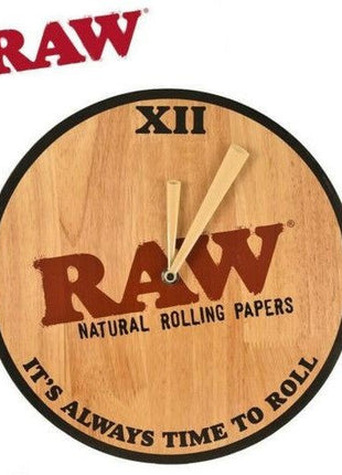 Raw Rolling Paper Wall Clock - SBCDISTRO