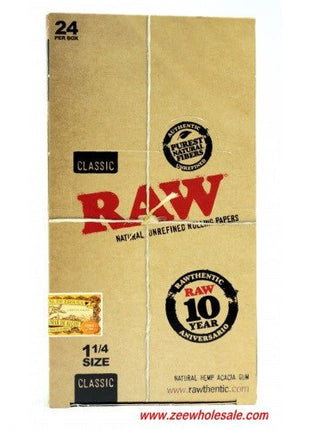 Raw Single Wide Classic Paper 25/box - SBCDISTRO