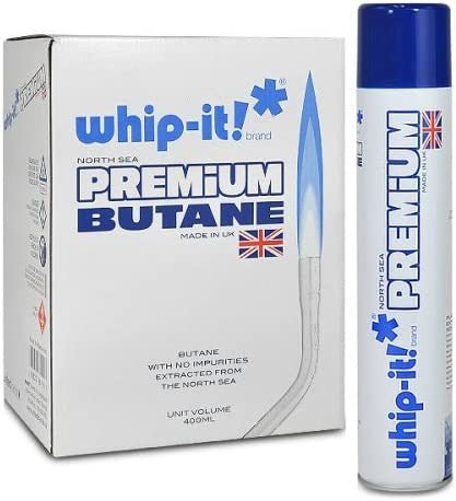 Whip-it! Premium Butane With Zero (With Stamp) Impurities- (1 Mastercase = 6 Cases) - 420 Ml - SBCDISTRO