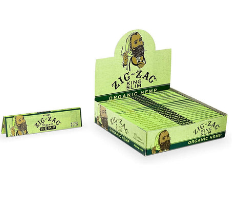 Zig Zag Organic Hemp King Slim - SBCDISTRO